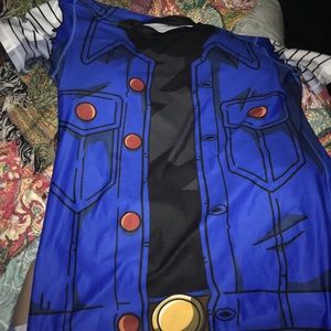 Just Saiyan brand Android 18 workout shirt